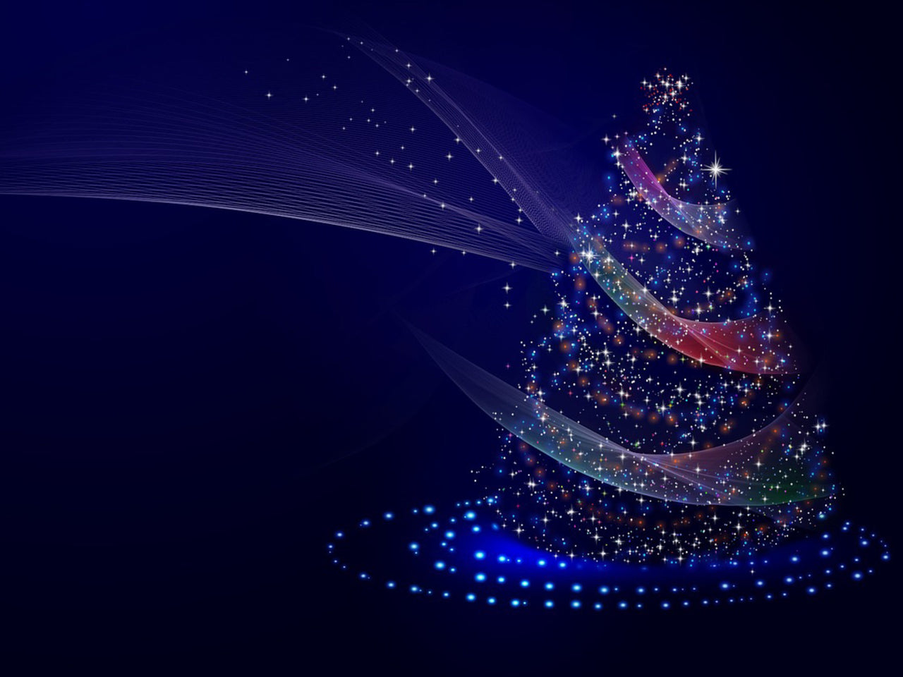 Blue Christmas - Photographic Background