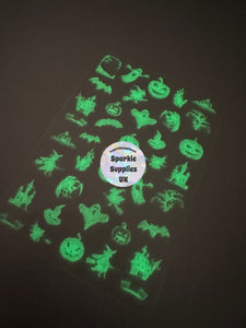 Glow in the Dark Halloween Stickers