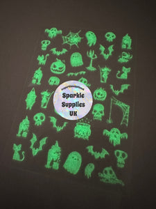 Glow in the Dark Halloween Stickers