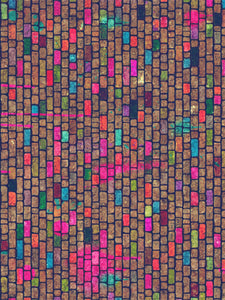 Neon Bricks - Photographic Background