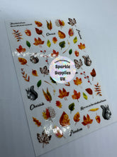 Autumnal Stickers