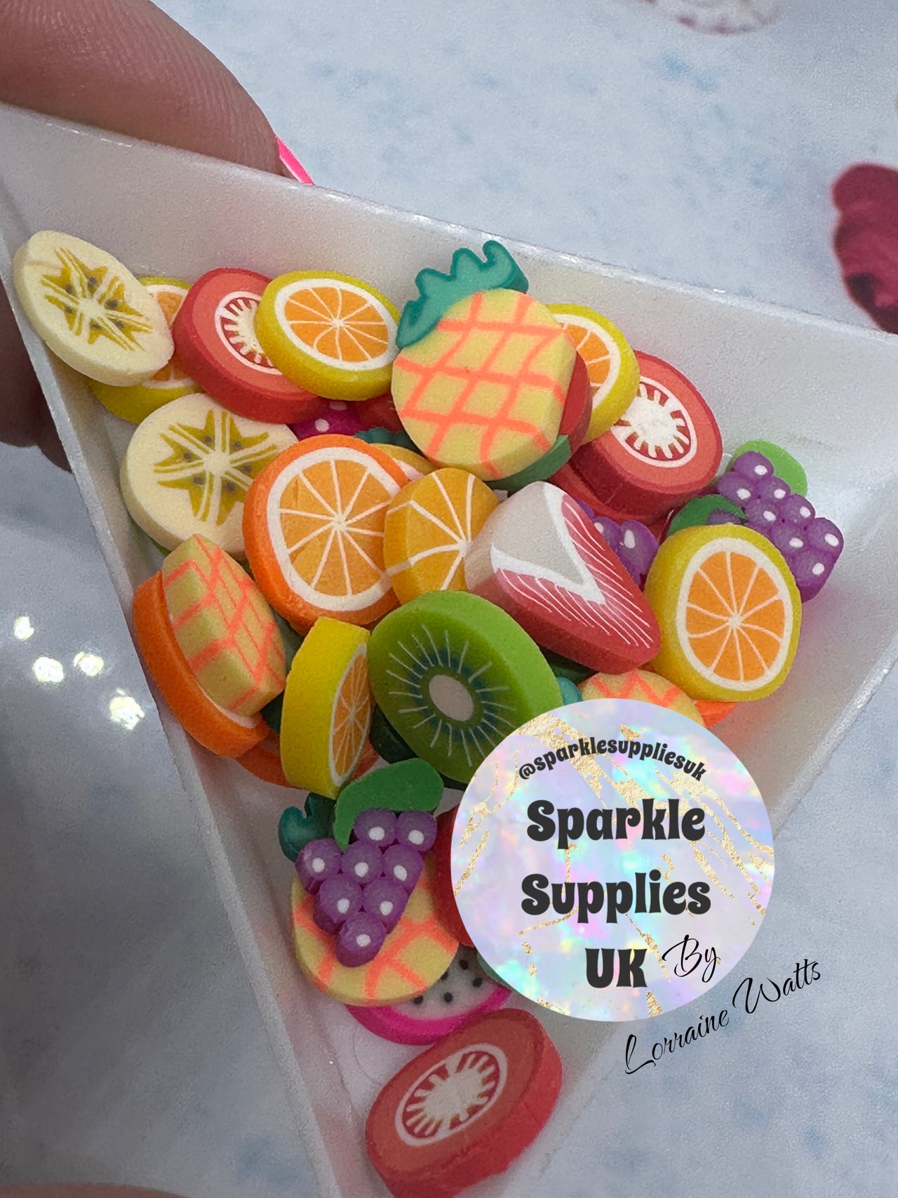 Fimo Fruit 20g Larger Slices