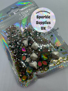 Zia Emerald Sparkle Mix 10g pack
