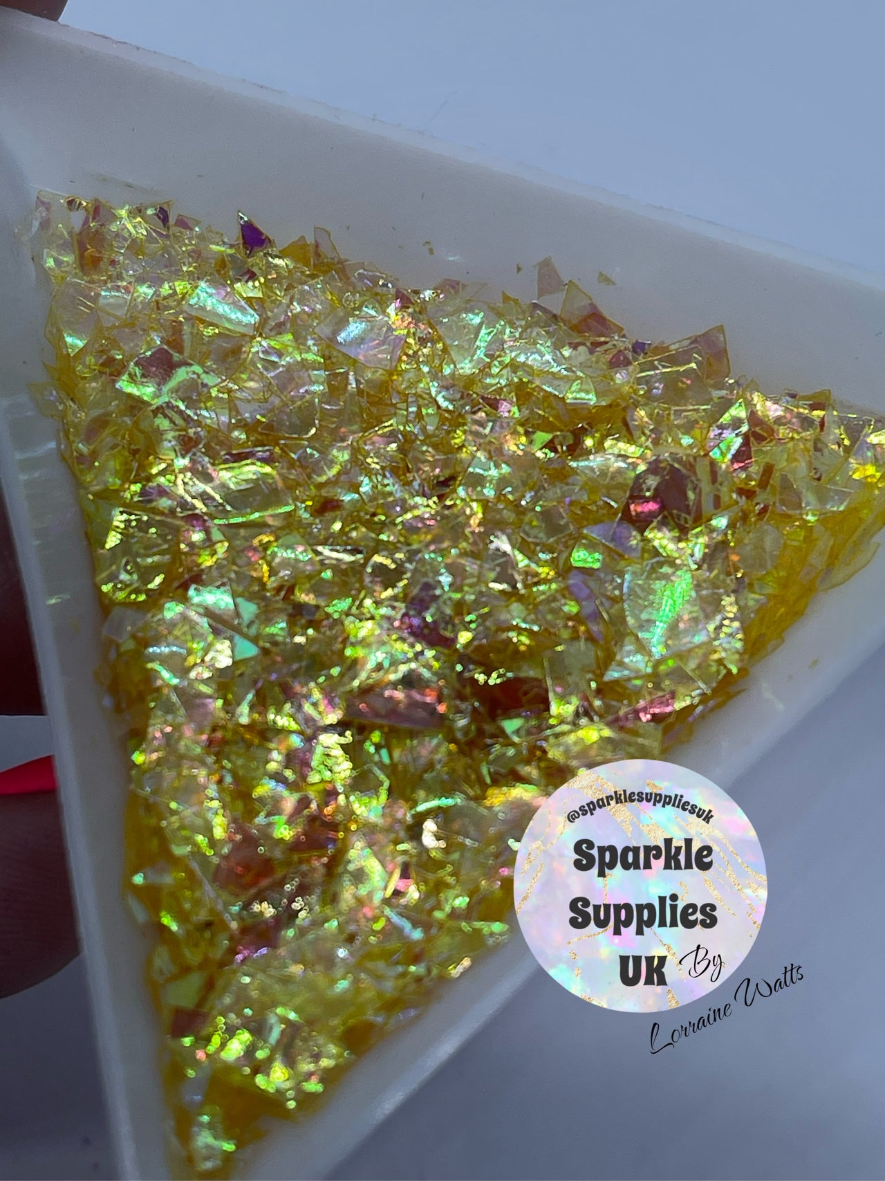 Yellow Glass Shards