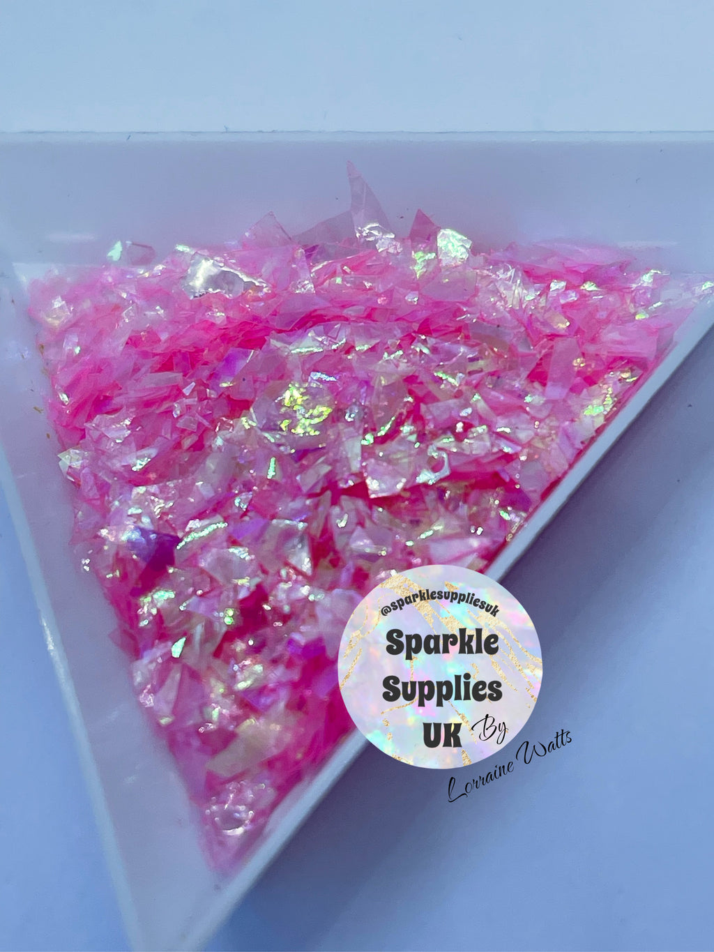 Pink Glass Shards