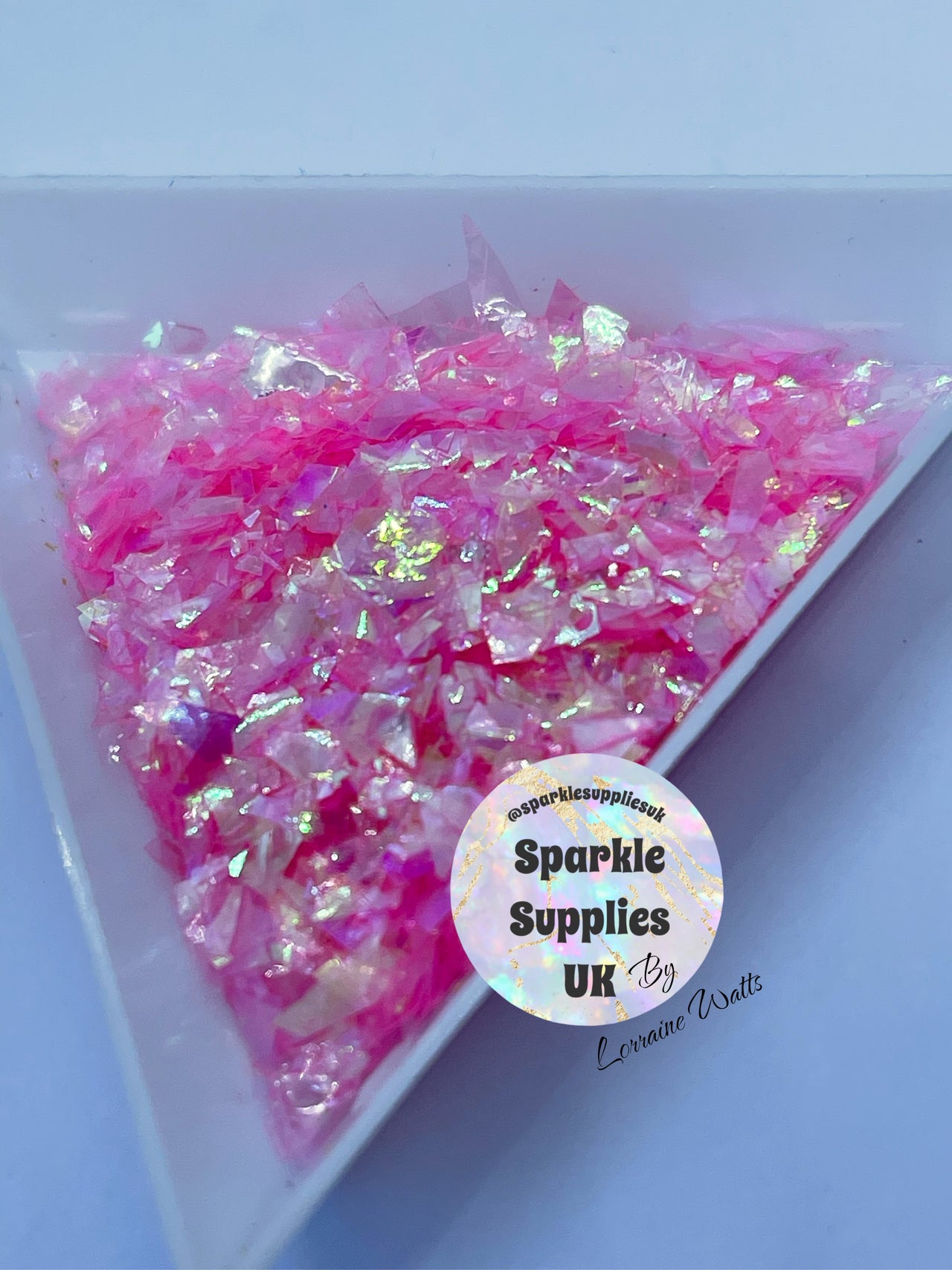 Pink Glass Shards