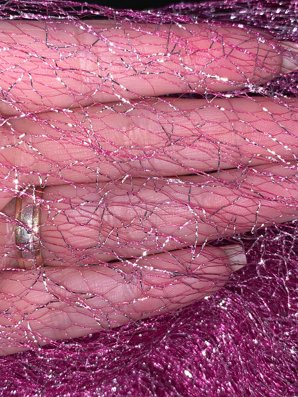 Soft Metallic Netting