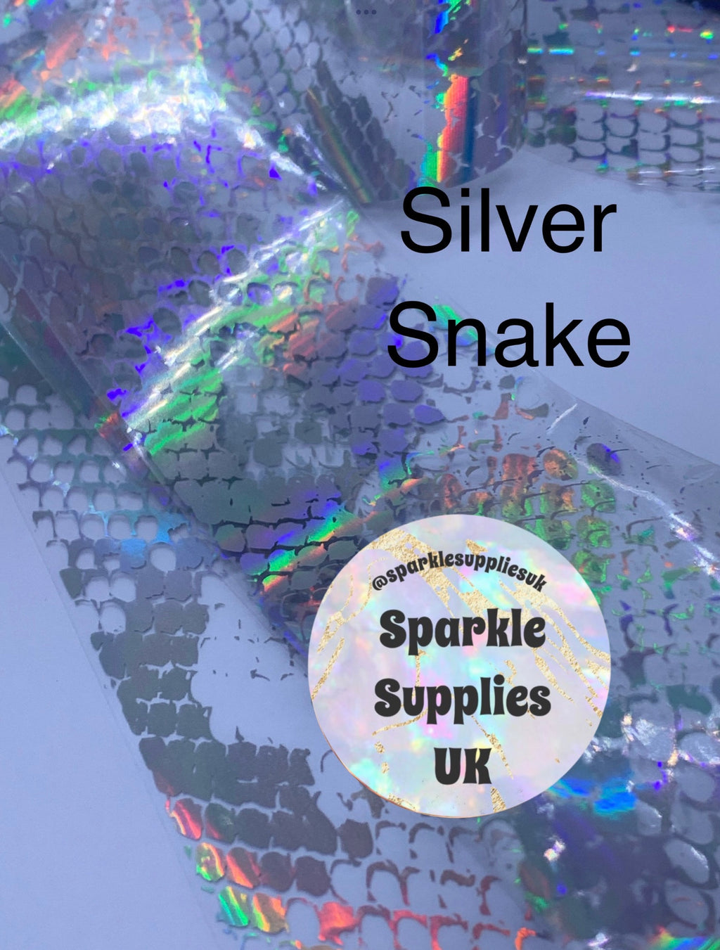 Silver Snake Transfer Foil