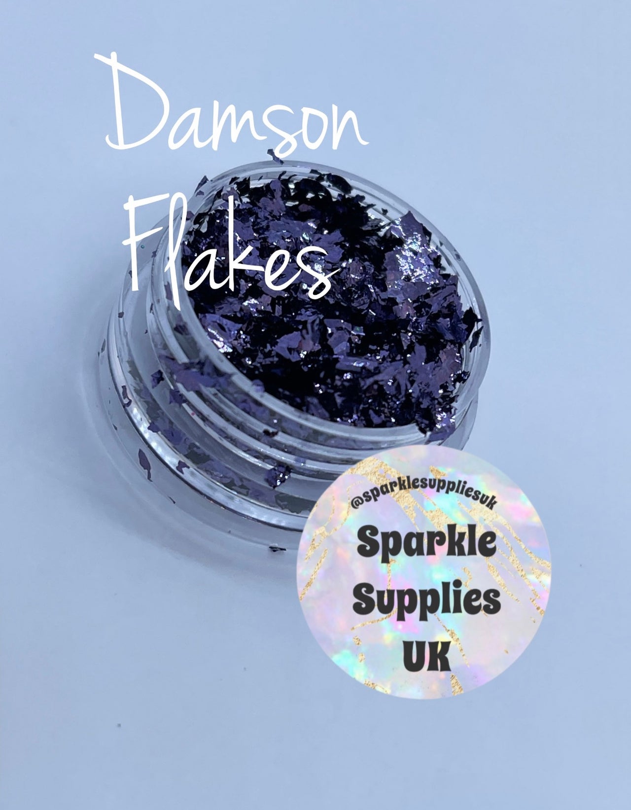 Damson Foil Flakes