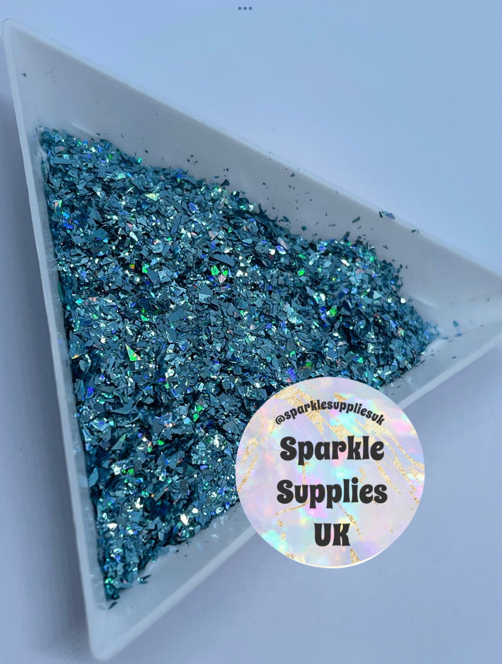 Aqua Ultra Glitter Flakes