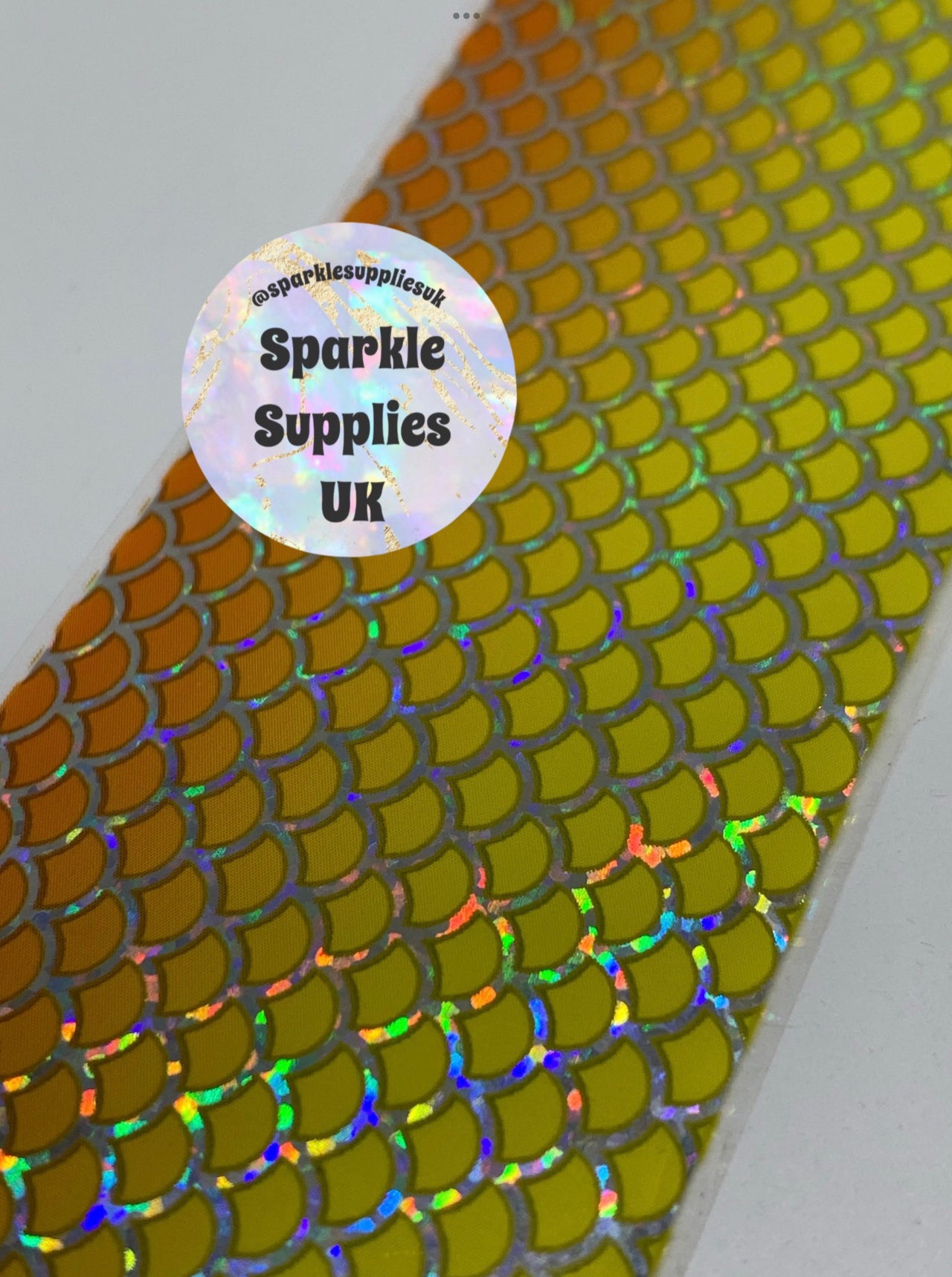 Holographic Mermaid Transfer Foil