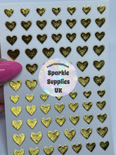 Heart Stickers Metallic/Matte (Various)