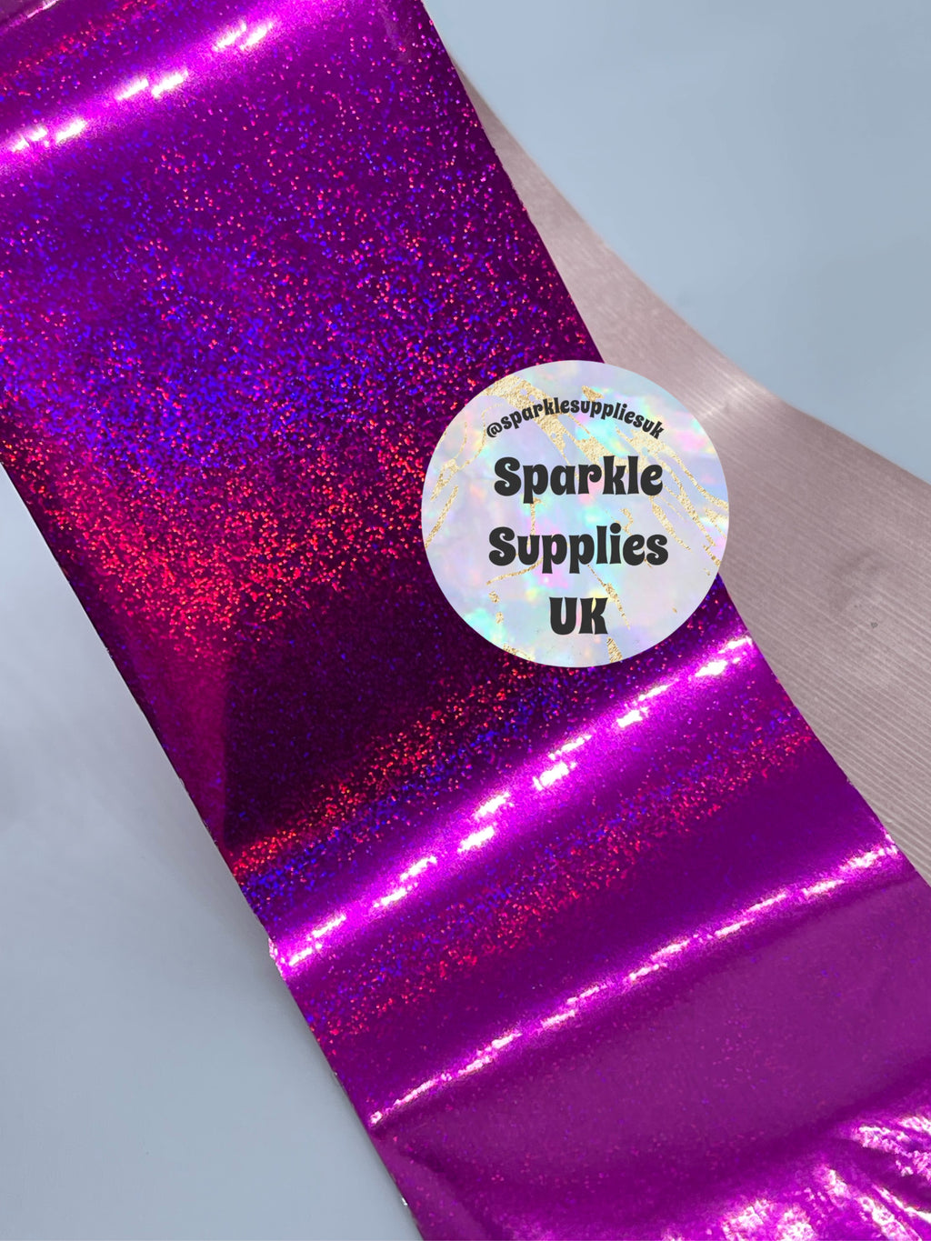 Pink Shimmer Transfer Foil