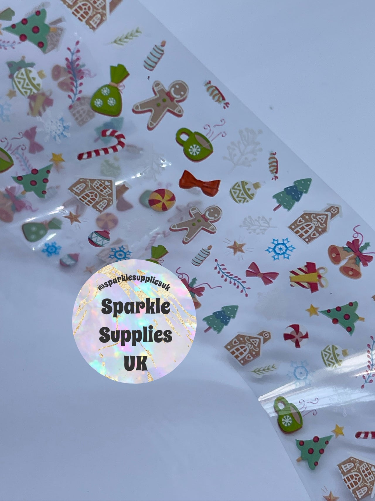 Gingerbread Transfer Foil