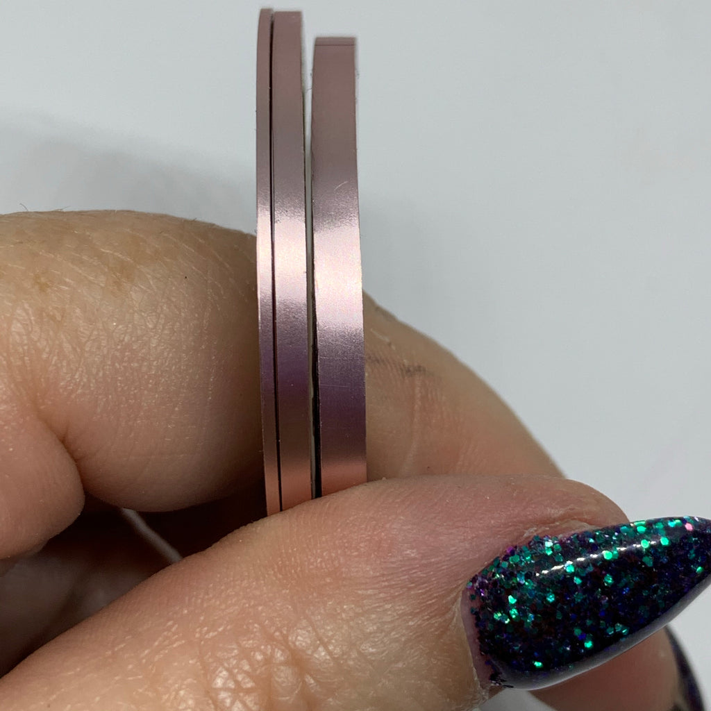 Rose Gold Nail Tape 3 Pack