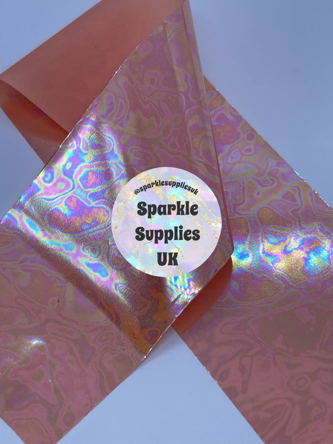 Ultra Peach Transfer Foil (1 Metre Length)