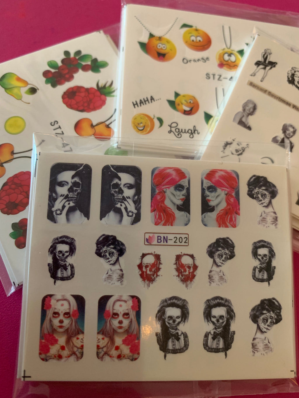 Mystery Pack of Water Decals