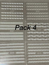 Lace Nail Stickers (6 Pack)