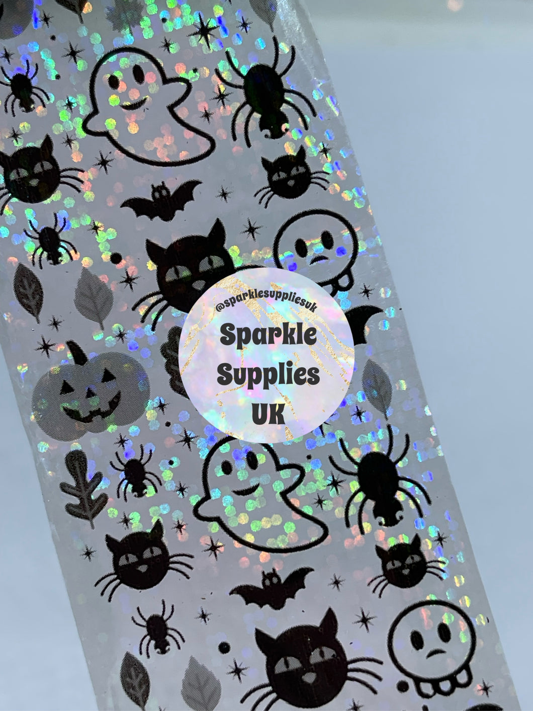 Spooky Transfer Foil (1 Metre Length)