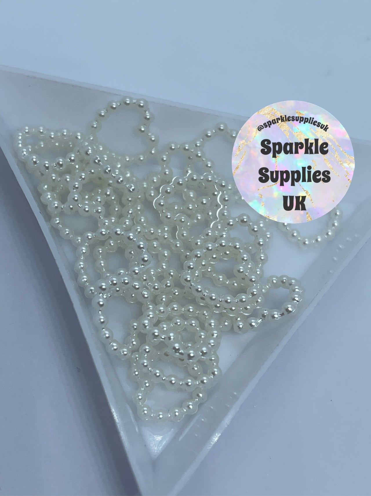 3D Bubble Hearts Pearl