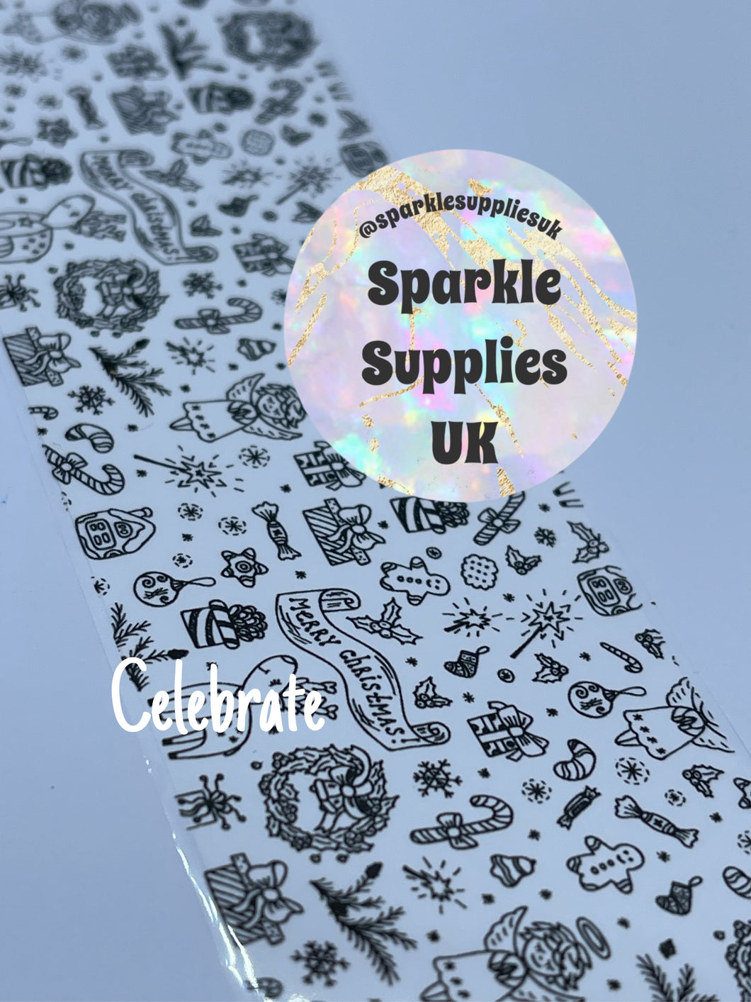 Celebrate Transfer Foil (1 Metre Length)