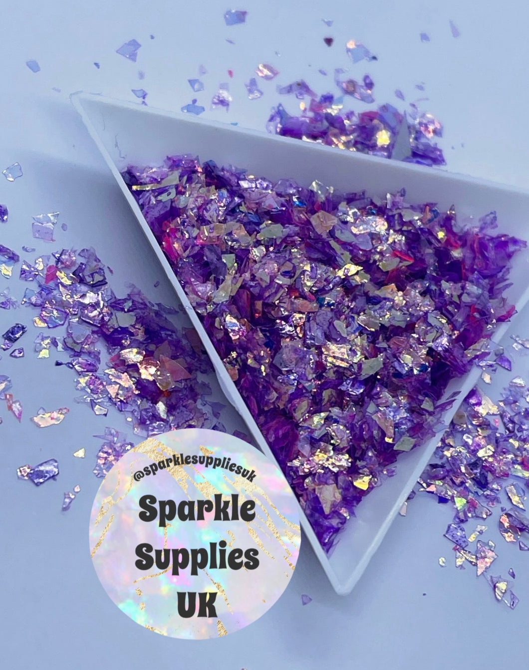 Purple Pearl Mylar Shards/Flakes