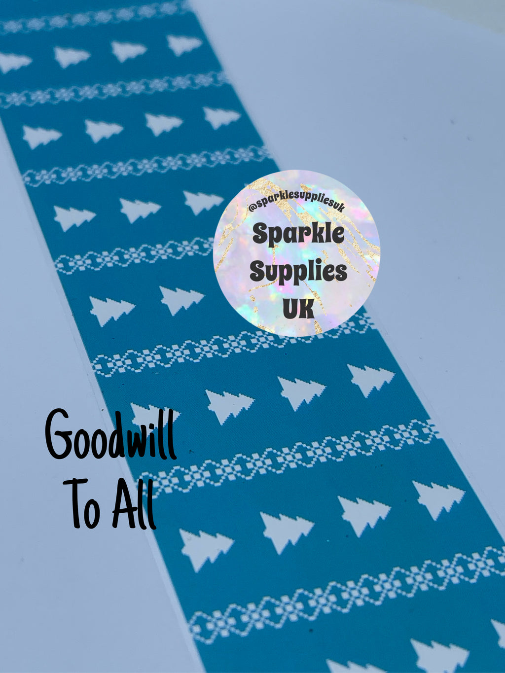 Goodwill to All Transfer Foil