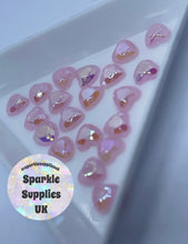 Pearlescent Heart Gems (20's)