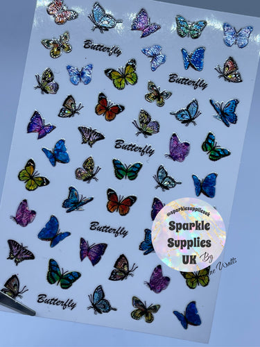 Butterfly Stickers 3