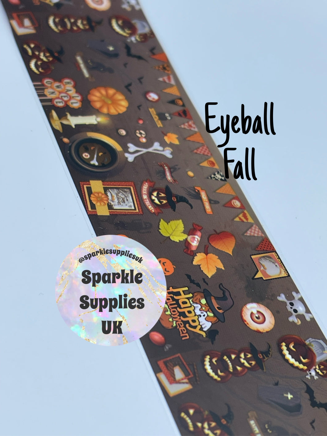 Eyeball Fall Transfer Foil (1 Metre Length)