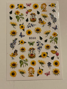 Sunflower Stickers 4