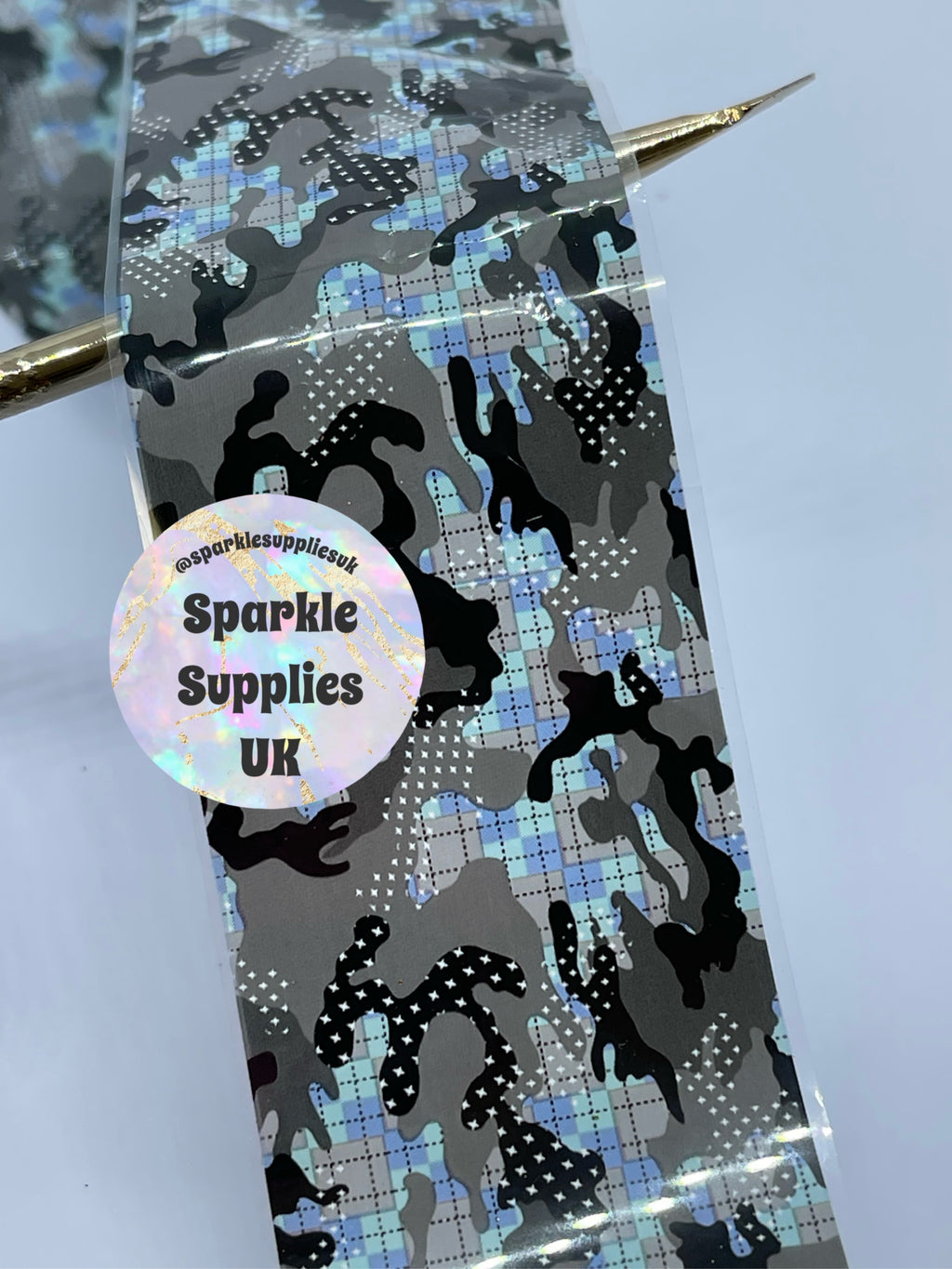 Camo Grey Transfer Foil