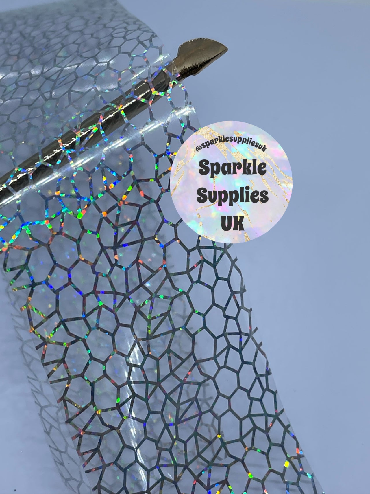 Holo Crackle Transfer Foil