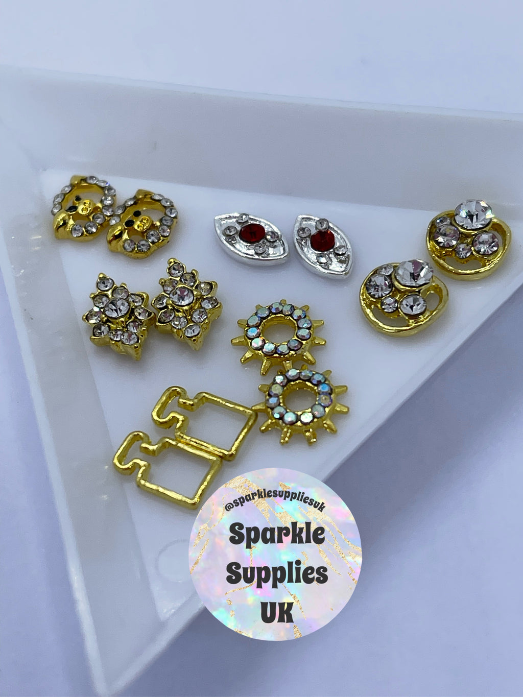Diamante Nail Charms (Mix 44)