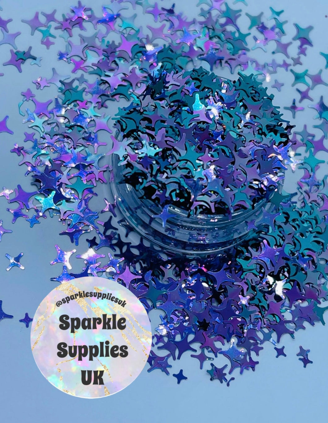 Spangle Stars Chameleon Purple/Blue