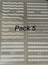 Lace Nail Stickers (6 Pack)