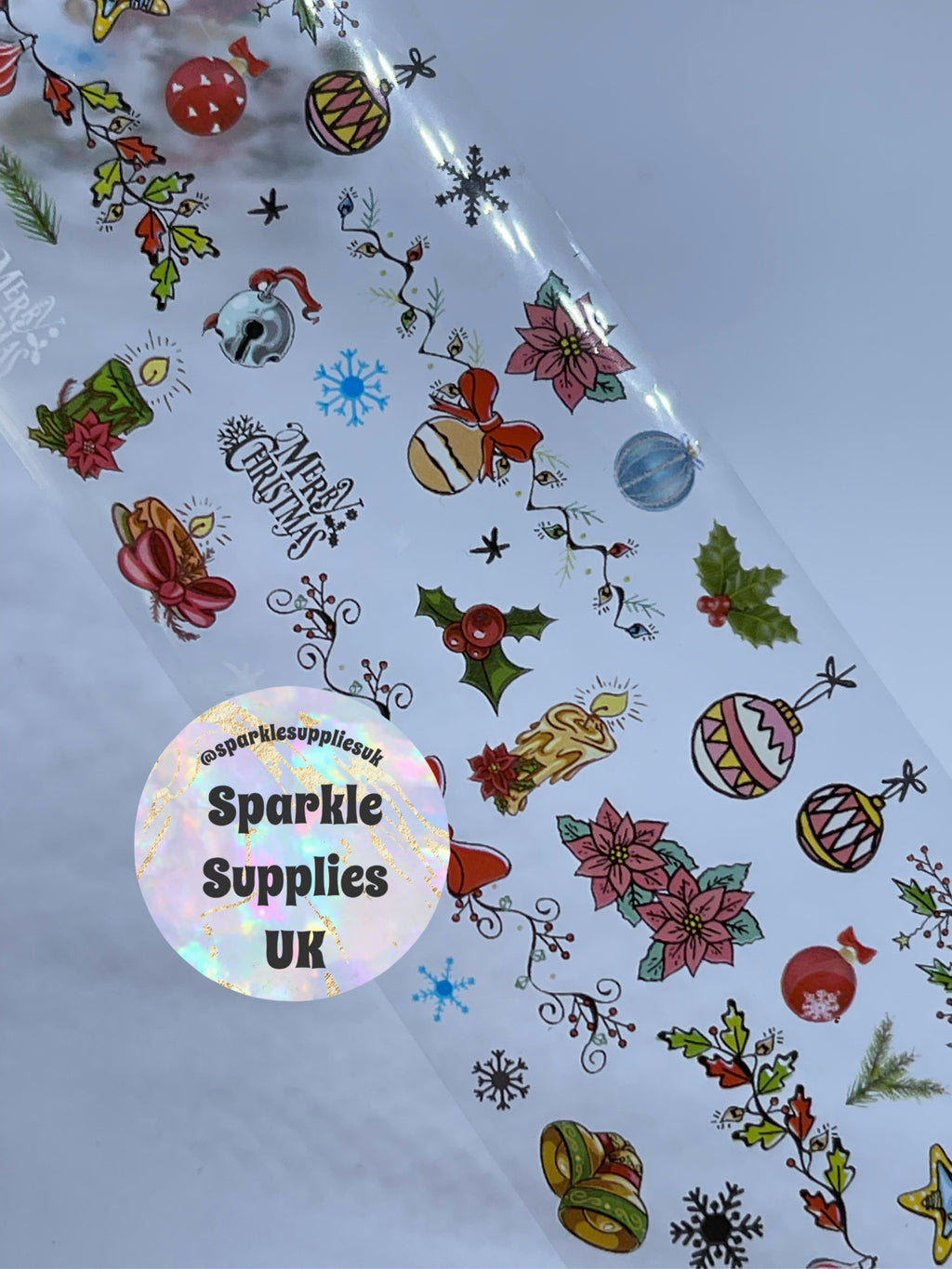 Deck The Halls Transfer Foil