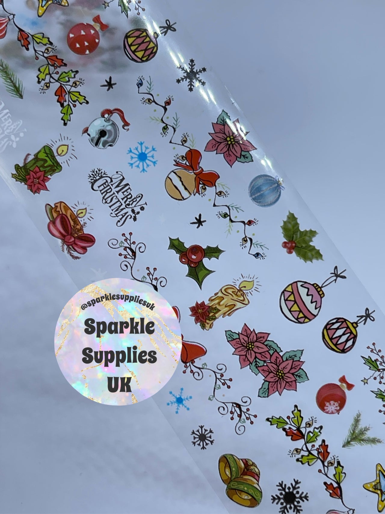 Deck The Halls Transfer Foil