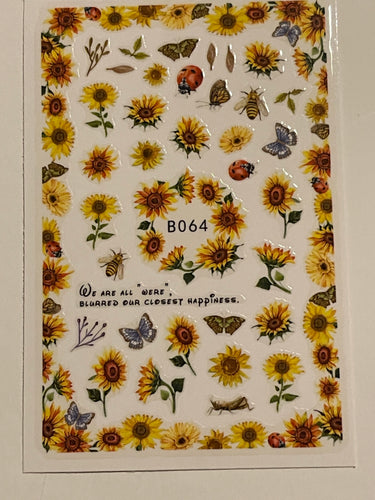 Sunflower Stickers 8