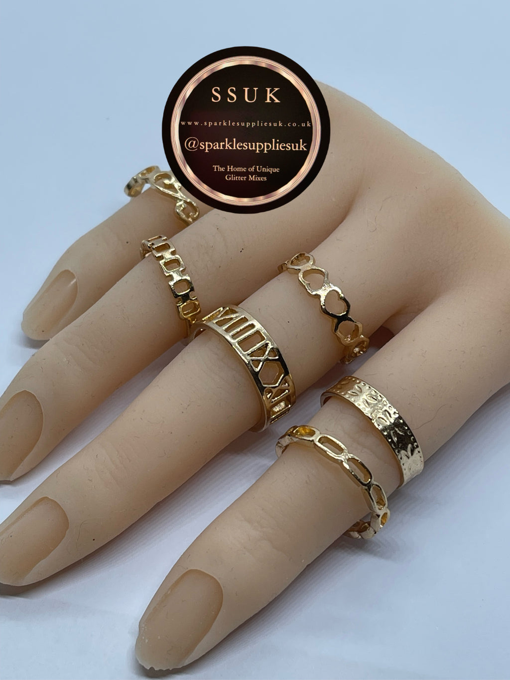 Boho Dress Rings (pack of 19 - all 3 photos)