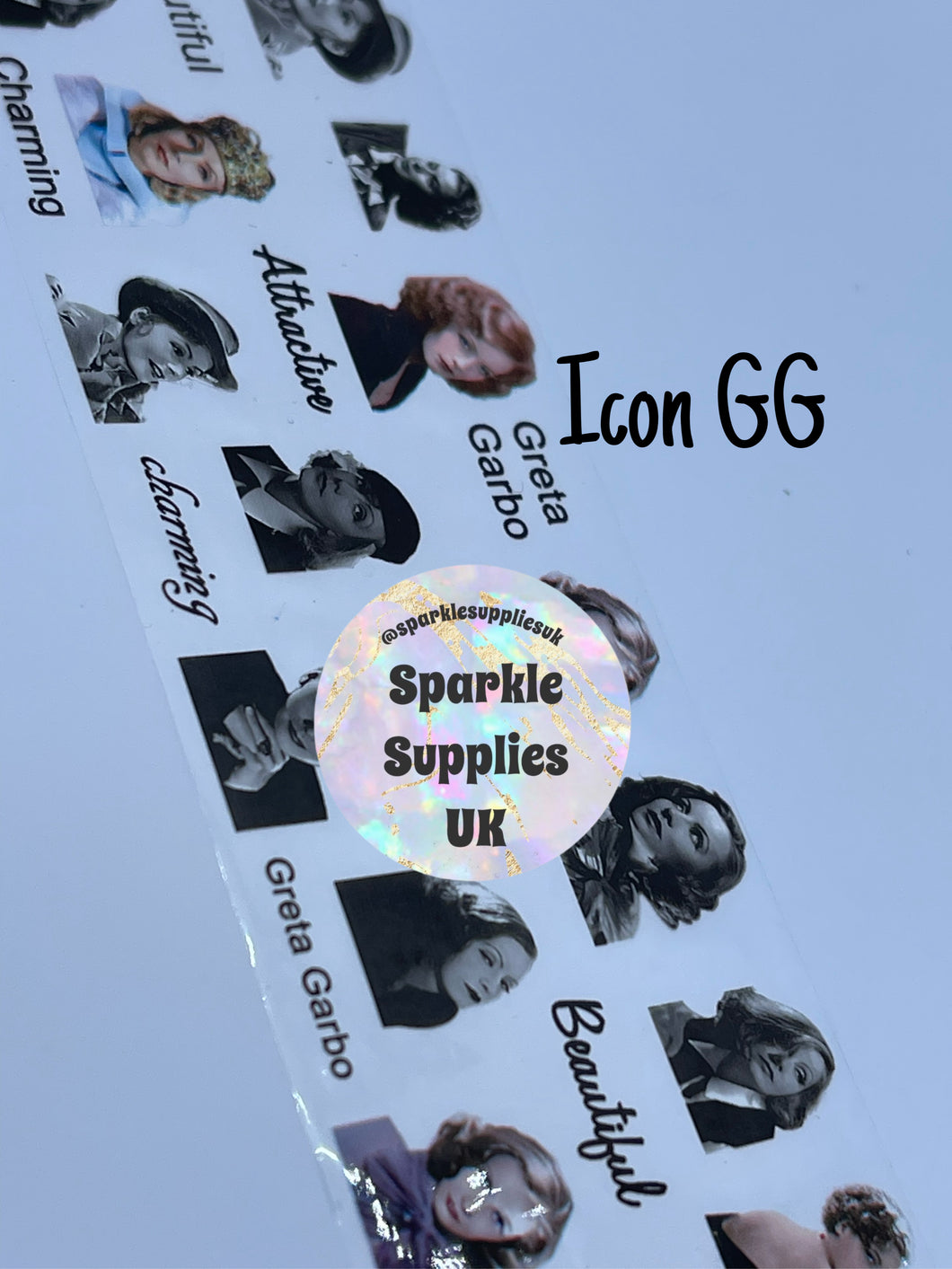 Icon GG Transfer Foil (1 Metre Length)