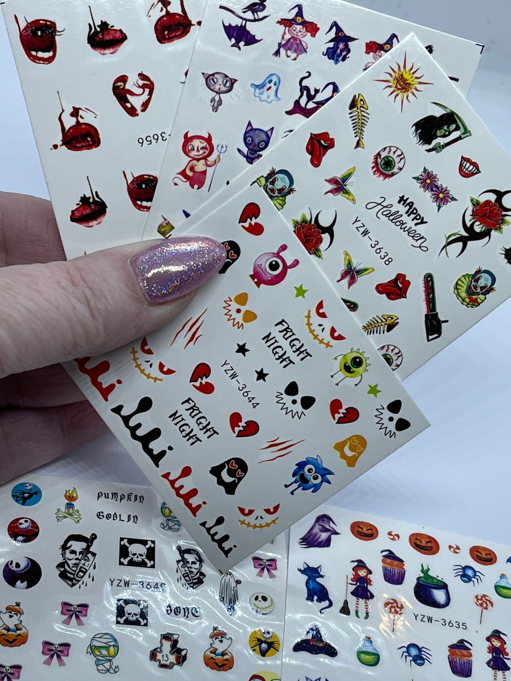 Halloween Decals Pack 1 (6)