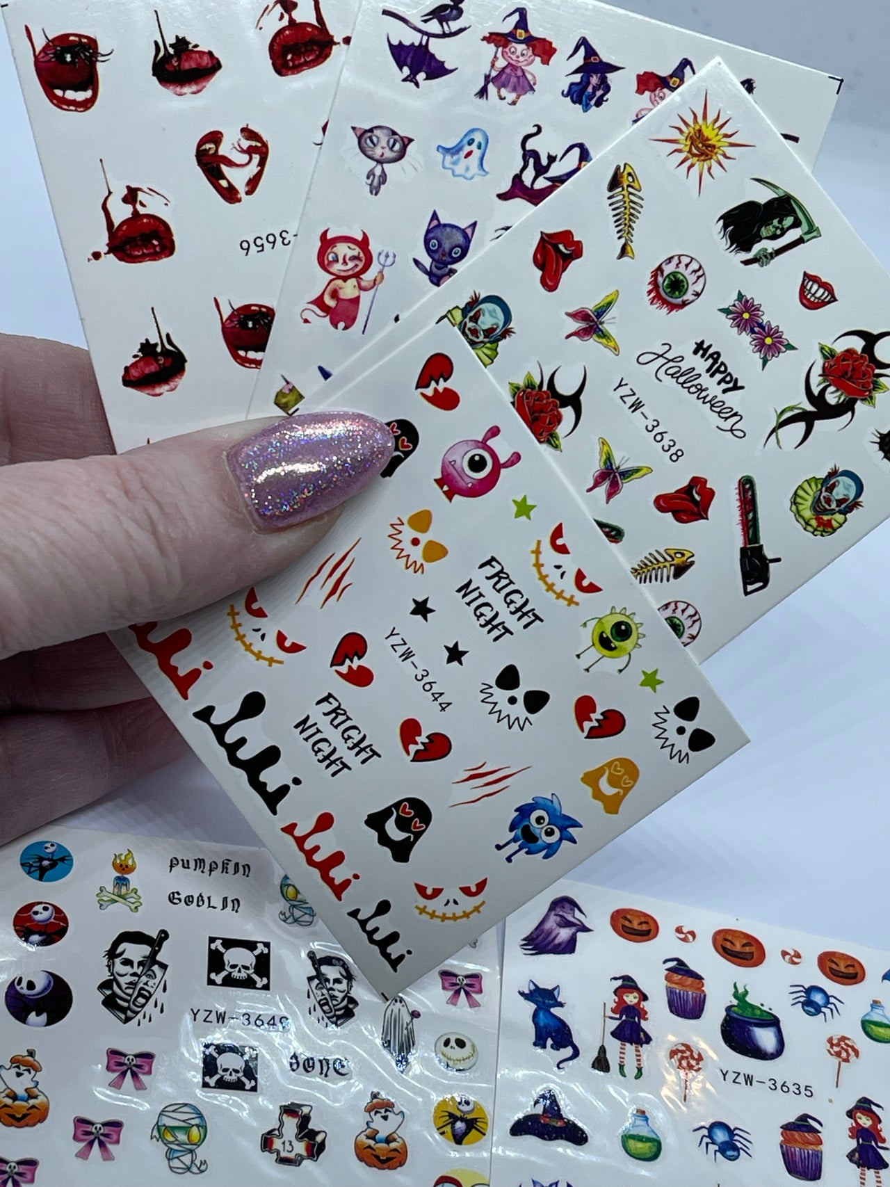 Halloween Decals Pack 1 (6)