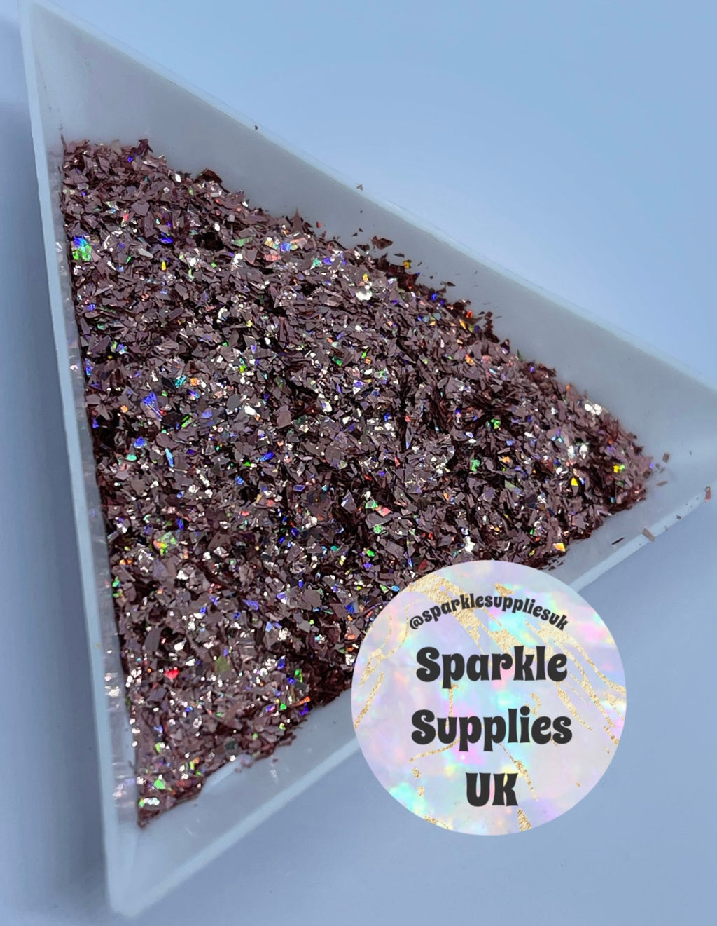 Rose Ultra Glitter Flakes