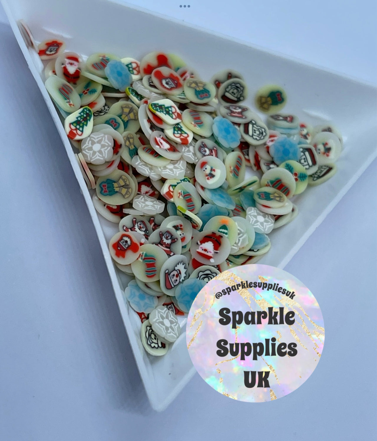 Christmas Fimo Slices