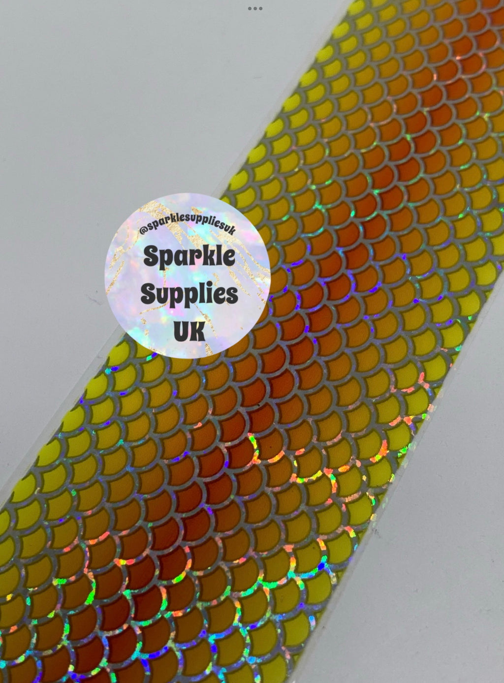 Holographic Mermaid Transfer Foil