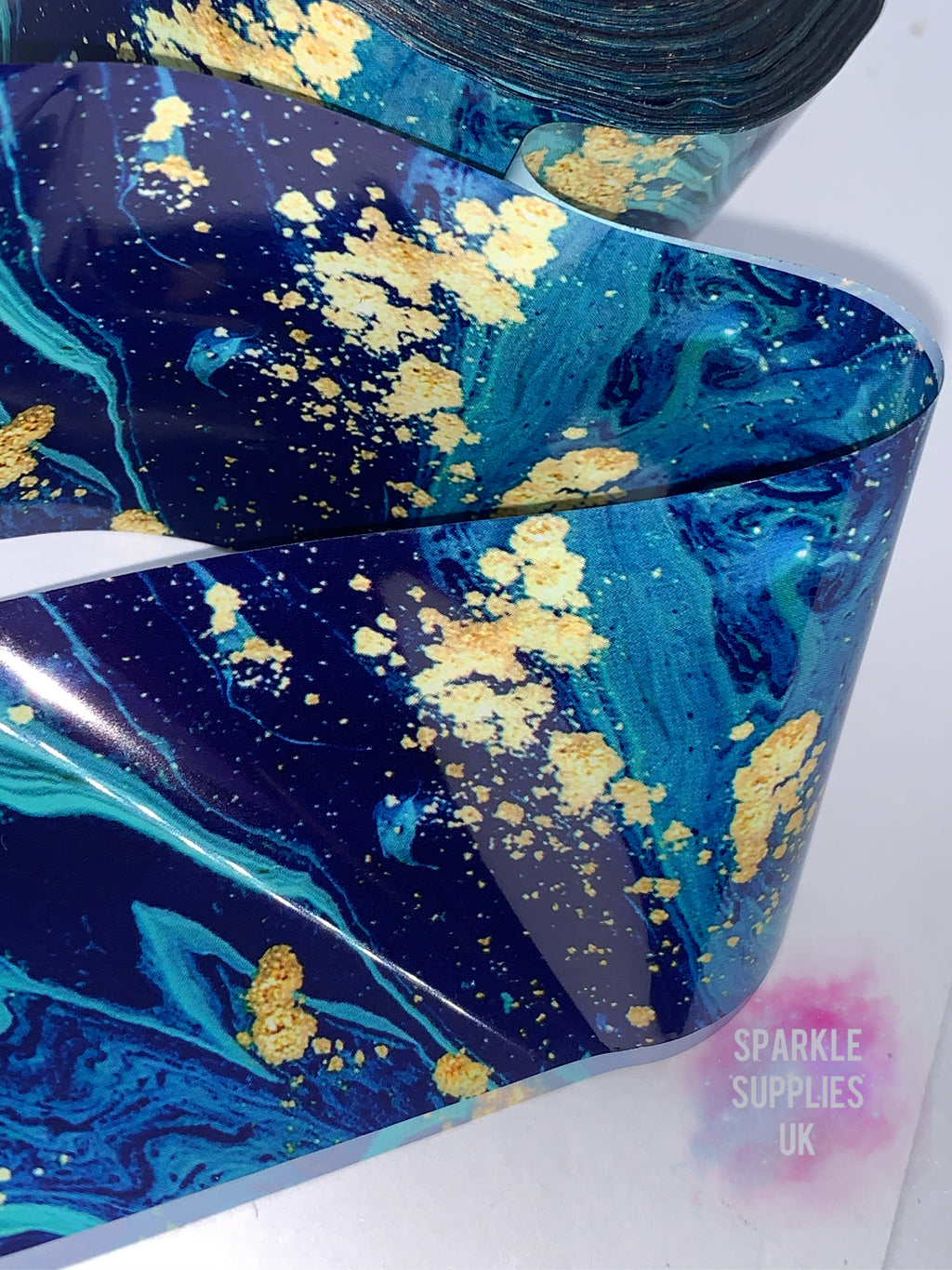 Deep Blue Marble Transfer Foil