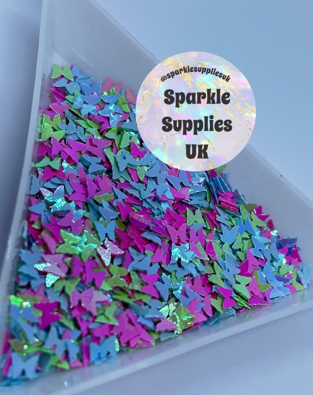 Multi Pearlescent Butterflies