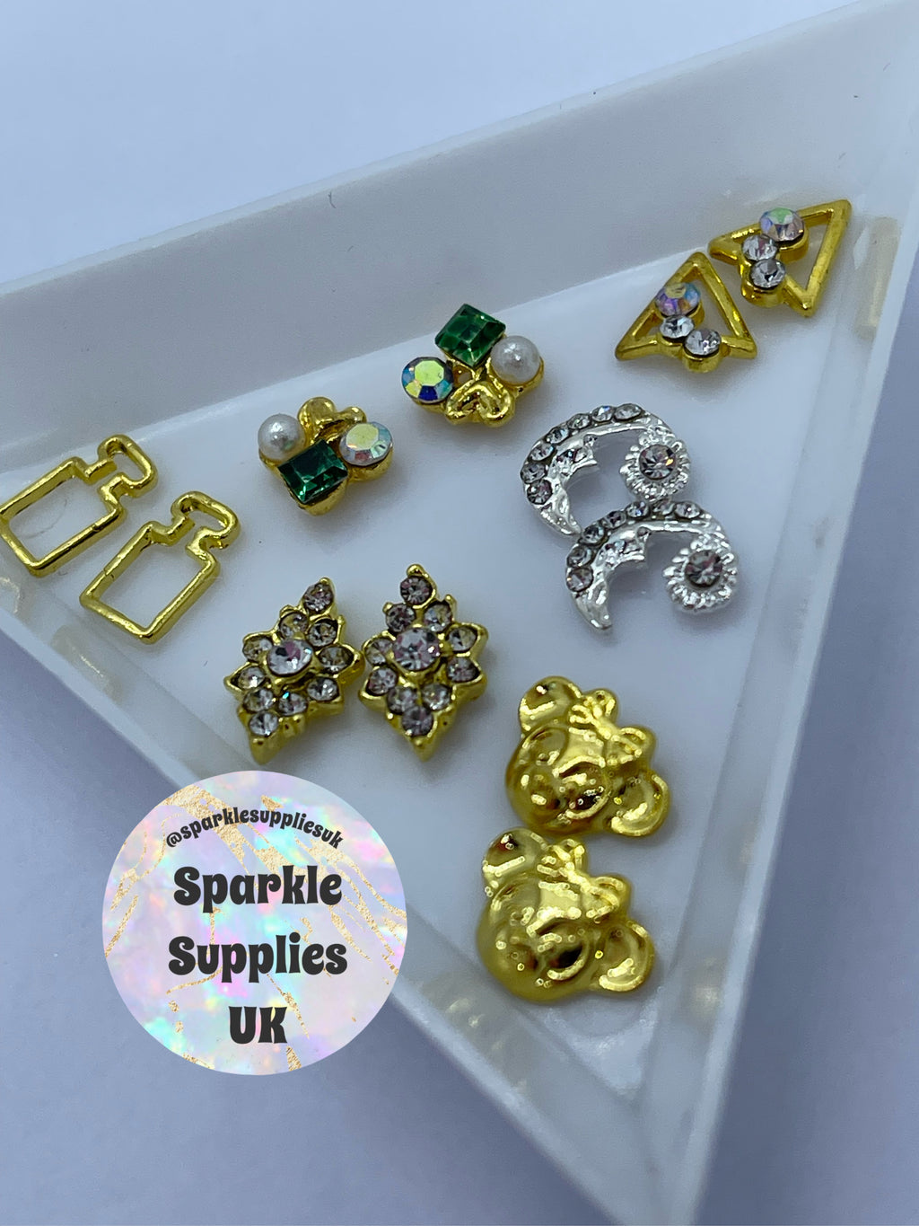Diamanté Nail Charms (Mix 26)