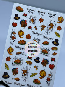 Autumnal Stickers 3